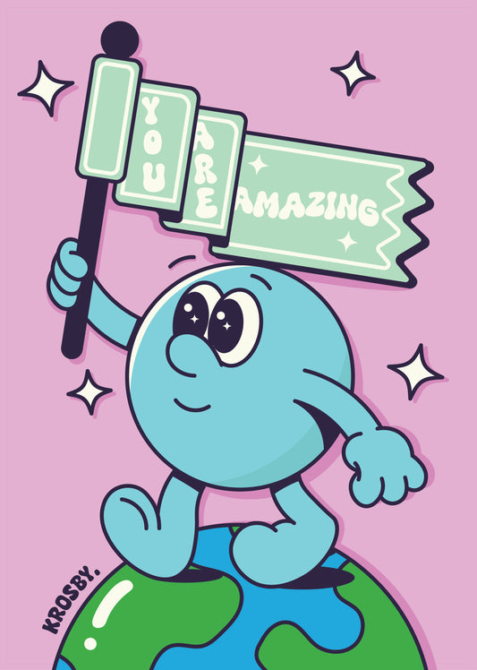 You are amazing Print